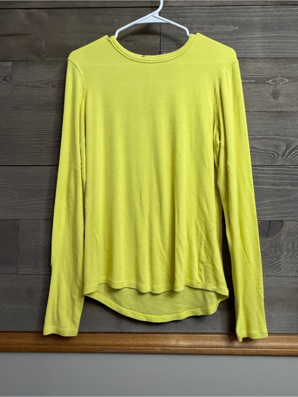 Lululemon Long Sleeve Top Size 12 Lime Green
